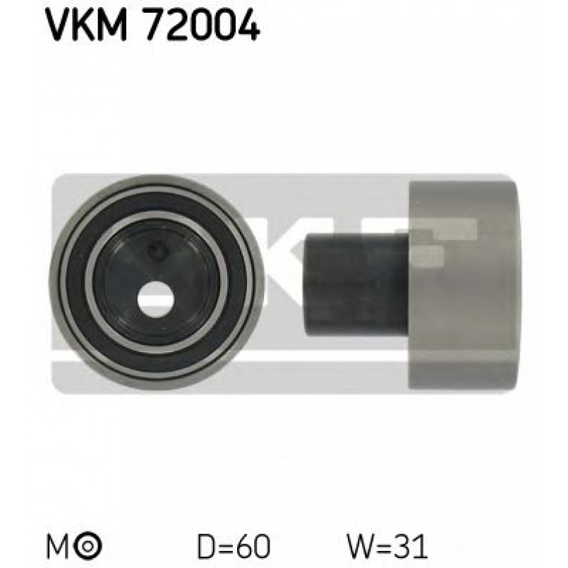 VKM 72004 SKF Ролик модуля натягувача ременя